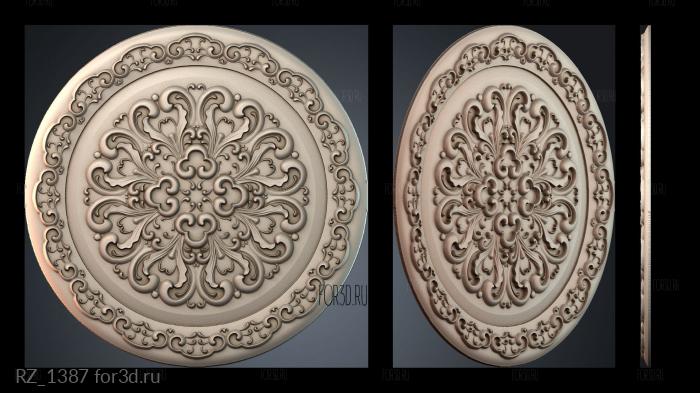 RZ_1387 3d stl модель для ЧПУ