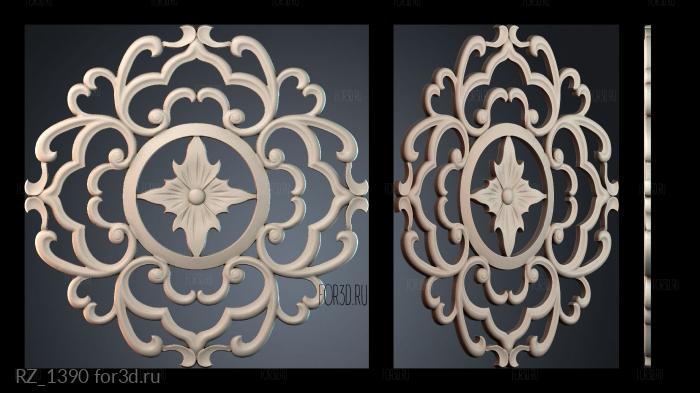 RZ_1390 3d stl модель для ЧПУ