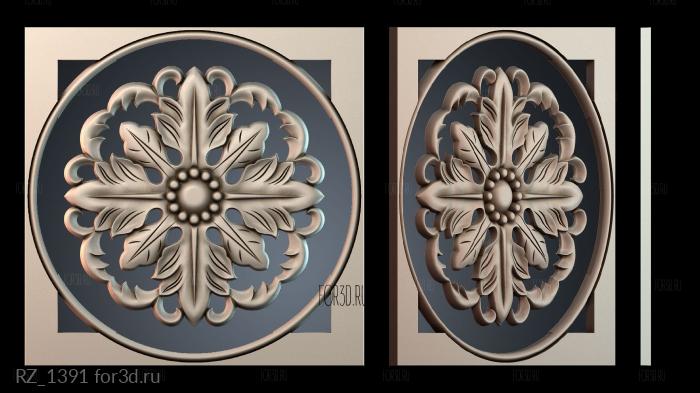 RZ_1391 3d stl модель для ЧПУ