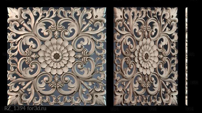 RZ_1394 3d stl модель для ЧПУ