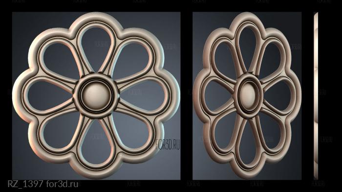 RZ_1397 3d stl for CNC