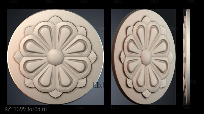 RZ_1399 3d stl for CNC