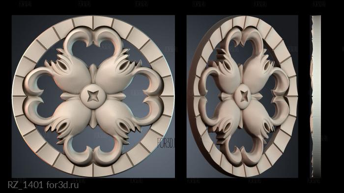 RZ_1401 3d stl модель для ЧПУ