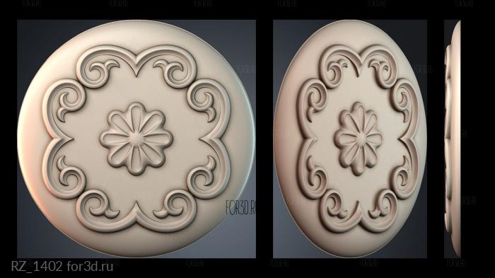 RZ_1402 3d stl модель для ЧПУ