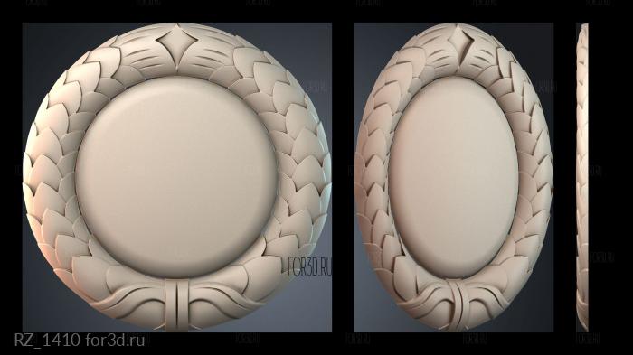 RZ_1410 3d stl for CNC
