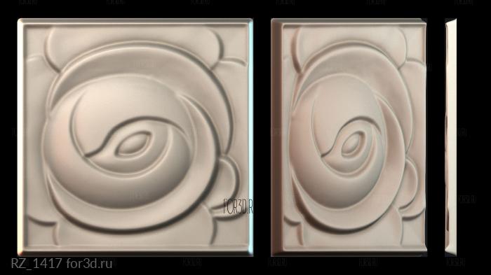 RZ_1417 3d stl for CNC