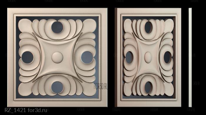 RZ_1421 3d stl for CNC