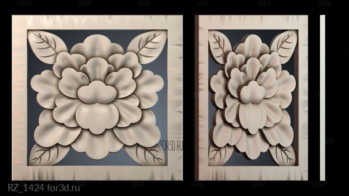 RZ_1424 3d stl for CNC