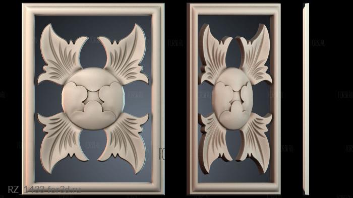 RZ_1433 3d stl модель для ЧПУ
