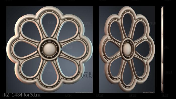 RZ_1434 3d stl модель для ЧПУ
