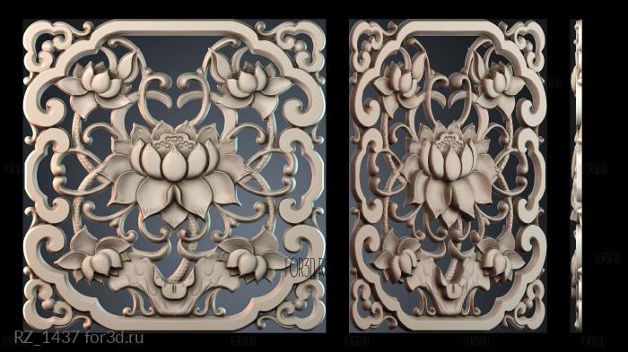 RZ_1437 3d stl модель для ЧПУ