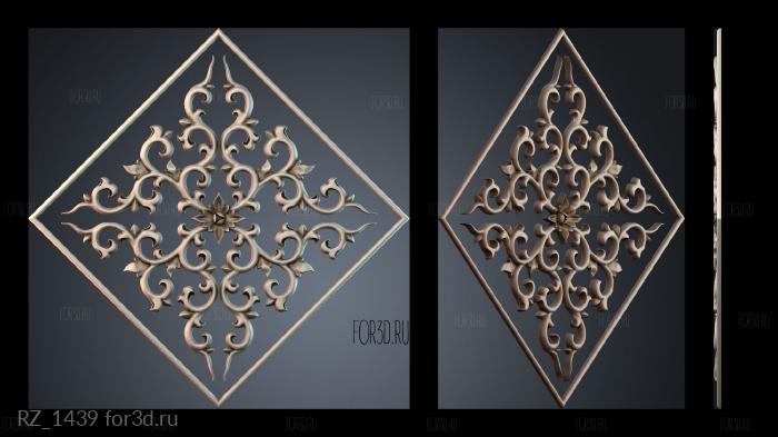 RZ_1439 3d stl модель для ЧПУ