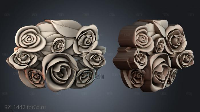 RZ_1442 3d stl for CNC