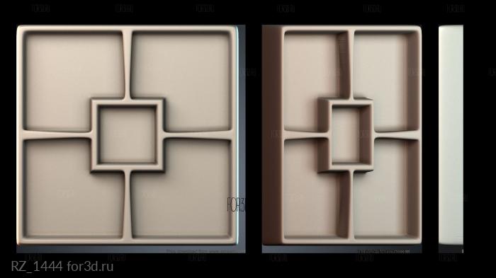 RZ_1444 3d stl for CNC