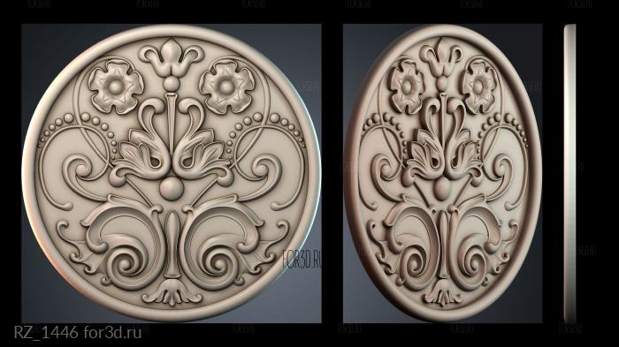 RZ_1446 3d stl for CNC