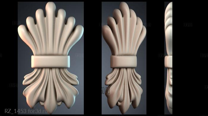 RZ_1453 3d stl for CNC