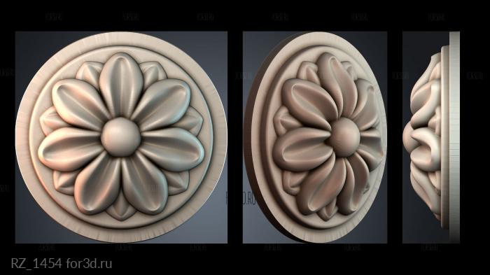 RZ_1454 3d stl for CNC