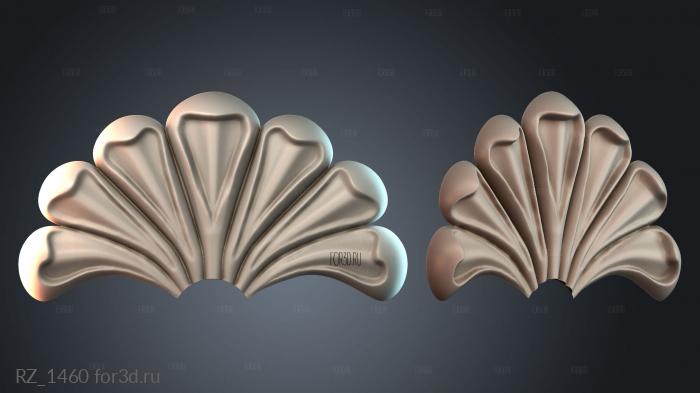 RZ_1460 3d stl модель для ЧПУ