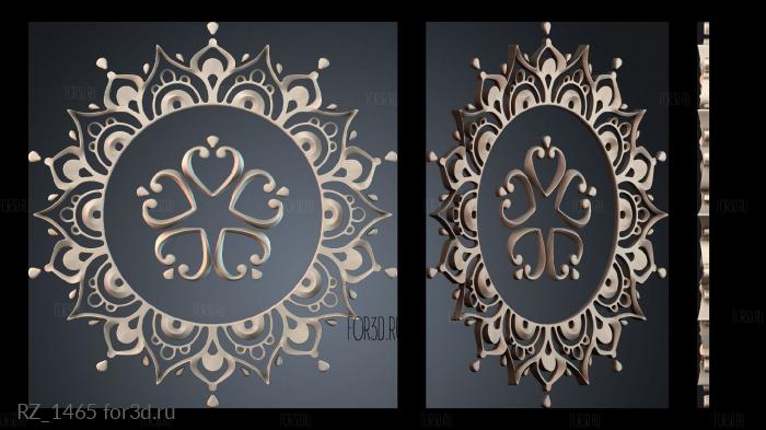 RZ_1465 3d stl for CNC