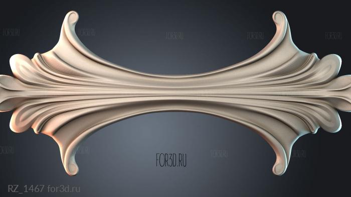 RZ_1467 3d stl модель для ЧПУ
