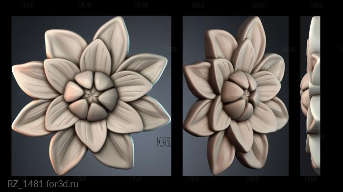 RZ_1481 3d stl модель для ЧПУ