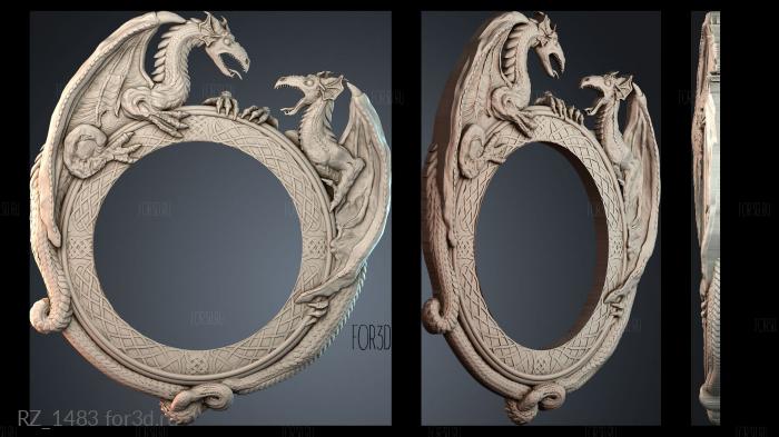 RZ_1483 3d stl модель для ЧПУ