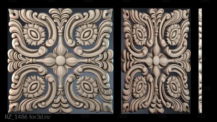 RZ_1486 3d stl модель для ЧПУ
