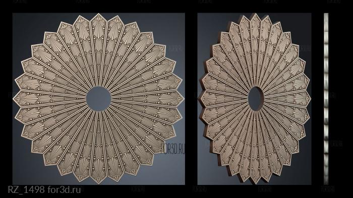 RZ_1498 3d stl for CNC