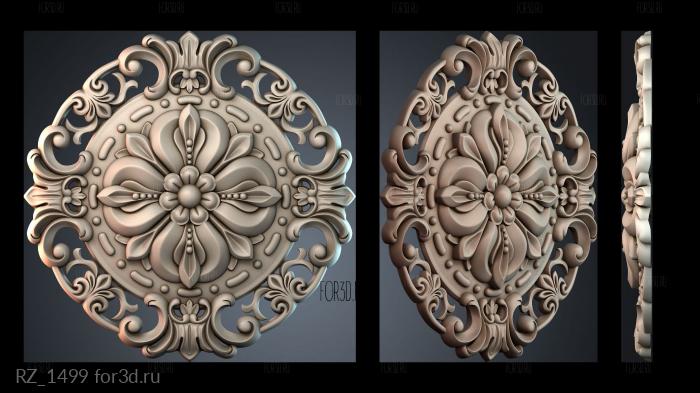 RZ_1499 3d stl модель для ЧПУ