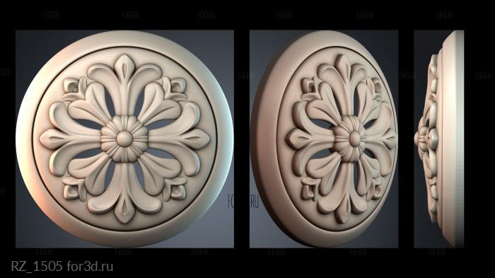 RZ_1505 3d stl for CNC