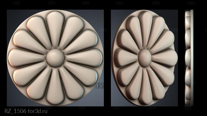 RZ_1506 3d stl for CNC