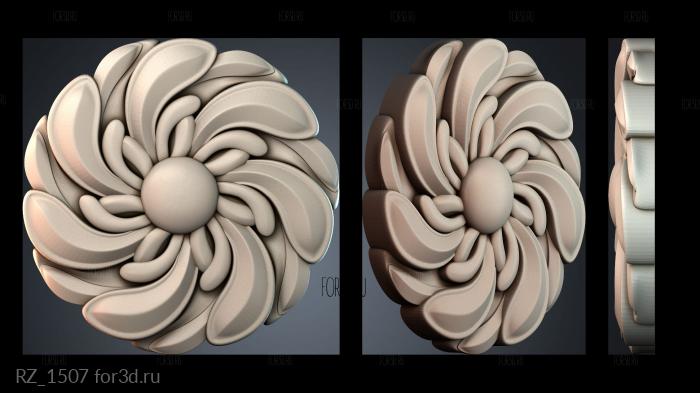RZ_1507 3d stl модель для ЧПУ