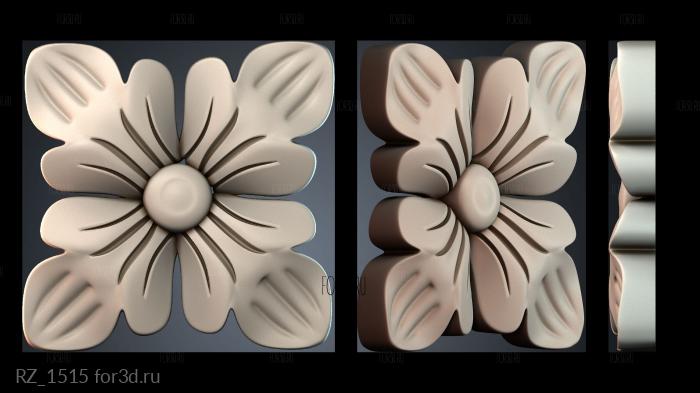 RZ_1515 3d stl модель для ЧПУ