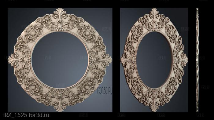 RZ_1525 3d stl модель для ЧПУ