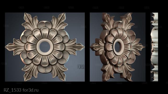 RZ_1533 3d stl модель для ЧПУ