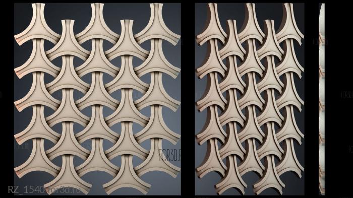 RZ_1540 3d stl модель для ЧПУ