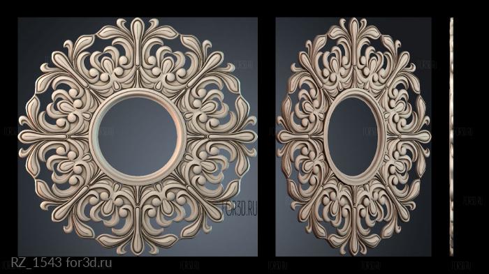 RZ_1543 3d stl модель для ЧПУ