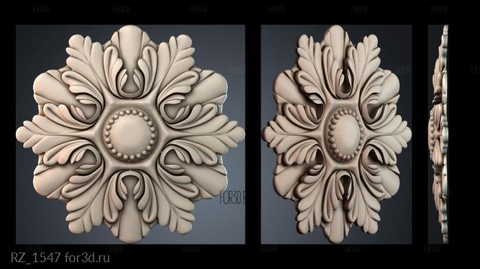 RZ_1547 3d stl for CNC