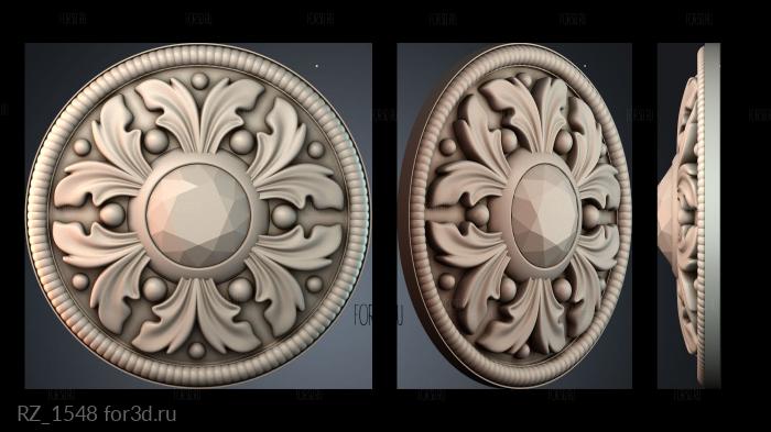 RZ_1548 3d stl for CNC