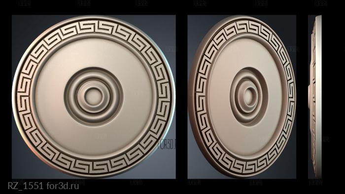 RZ_1551 3d stl модель для ЧПУ