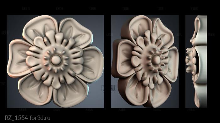 RZ_1554 3d stl for CNC