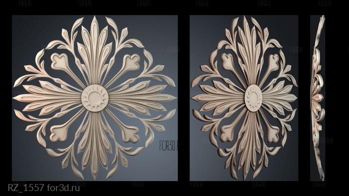 RZ_1557 3d stl for CNC