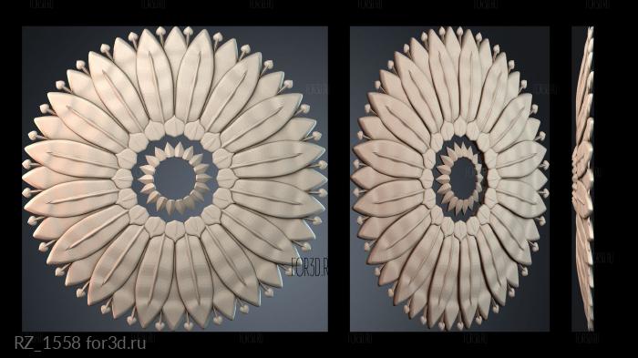 RZ_1558 3d stl for CNC