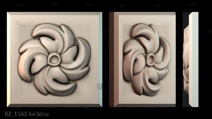RZ_1563 3d stl модель для ЧПУ