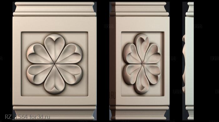 RZ_1564 3d stl for CNC