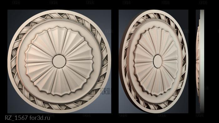 RZ_1567 3d stl for CNC