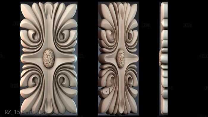 RZ_1570 3d stl for CNC