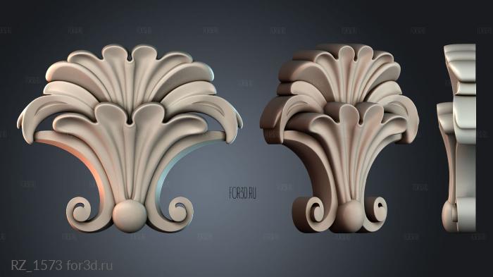 RZ_1573 3d stl for CNC