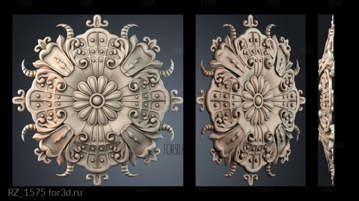 RZ_1575 3d stl for CNC