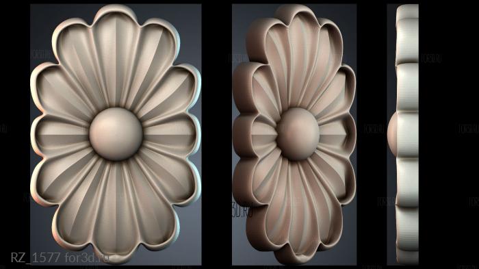 RZ_1577 3d stl for CNC